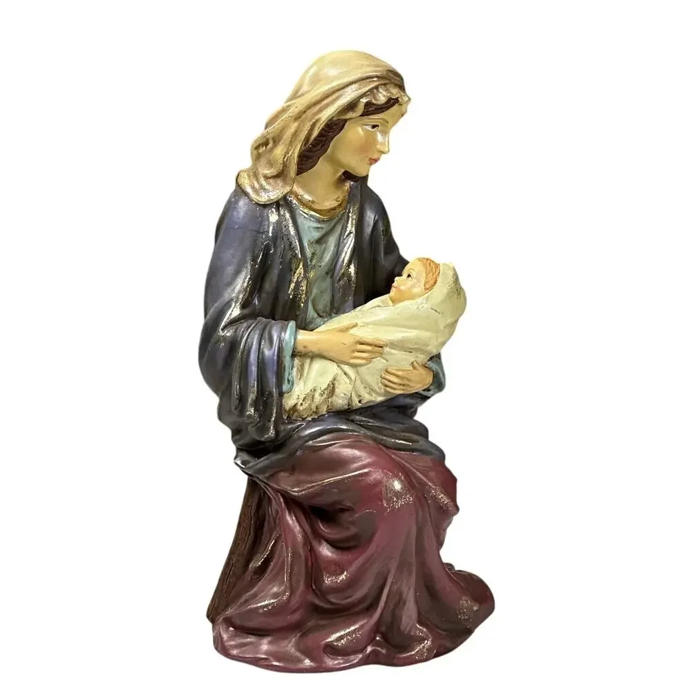 Holy Family Nativity Set Folding Mirror Screen Costco Art #529529